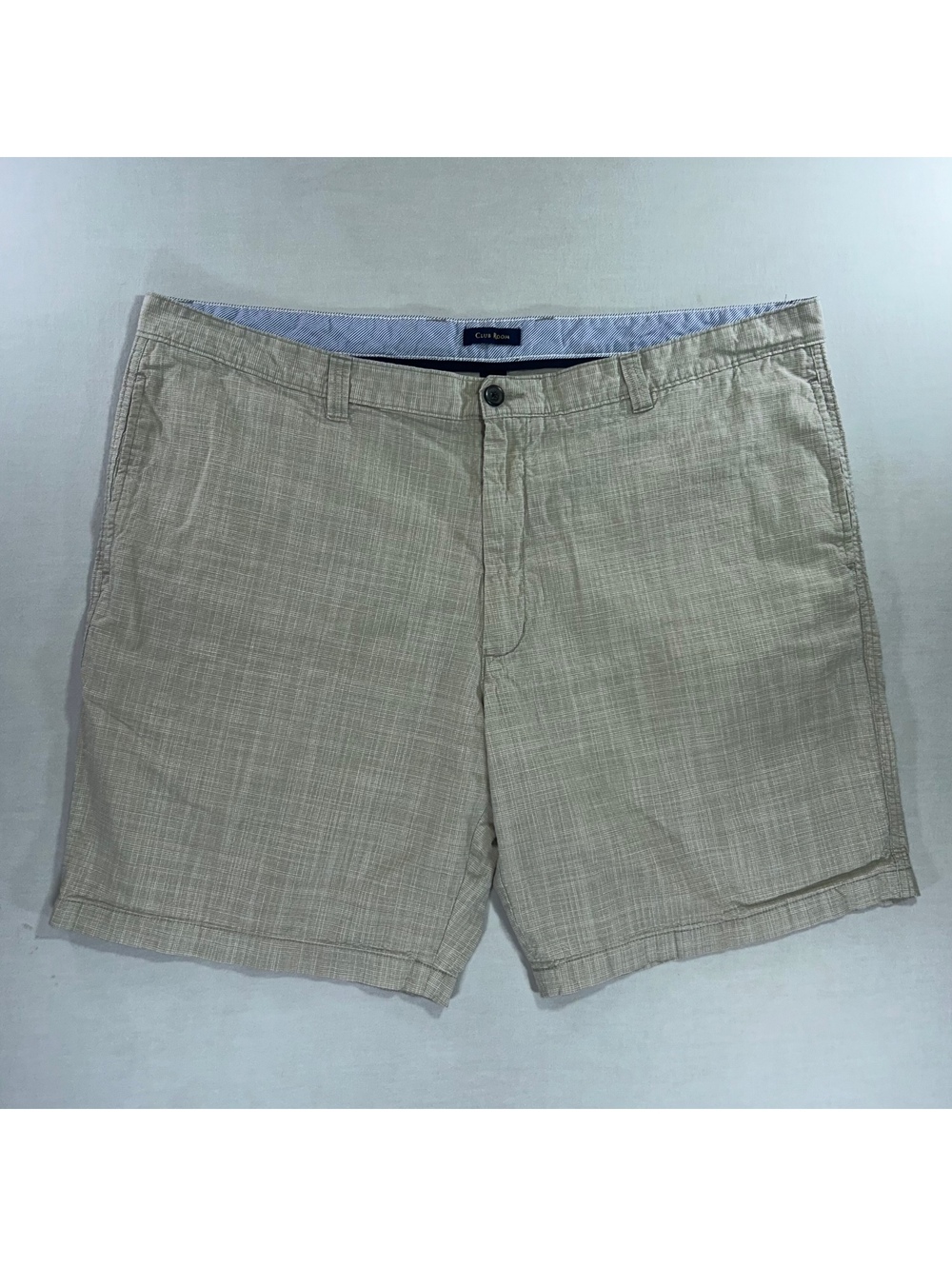 Club Room Brand Lightweight Beige Shorts Men Size Waist 44